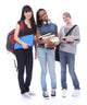 Happy Teenage Ethnic Student Wall Decal