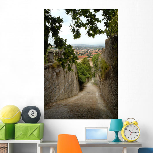 Scenic Sorrento Italy Wall Decal