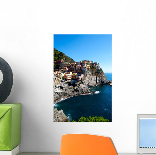 Manarola Cinque Terre Italy Wall Decal