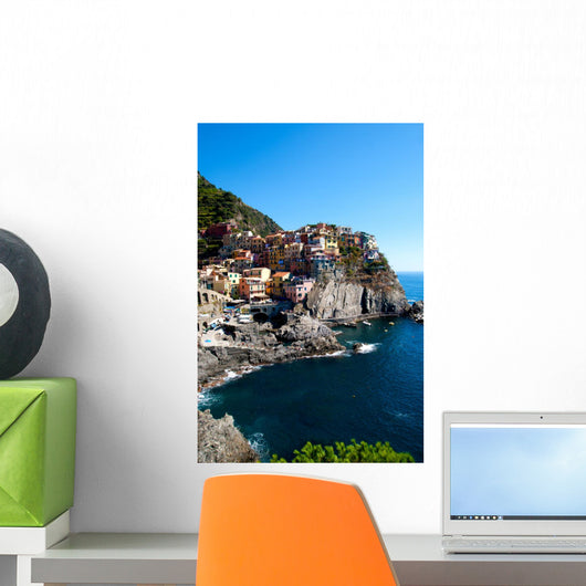 Manarola Cinque Terre Italy Wall Decal