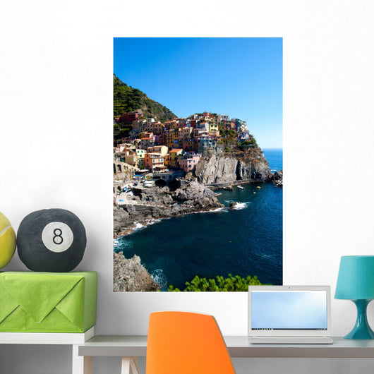 Manarola Cinque Terre Italy Wall Decal