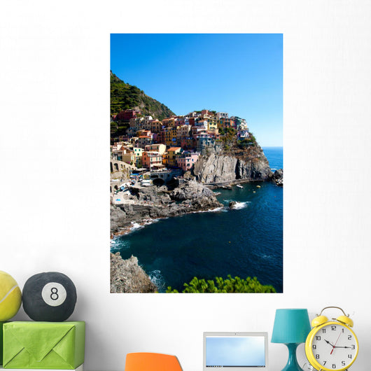 Manarola Cinque Terre Italy Wall Decal