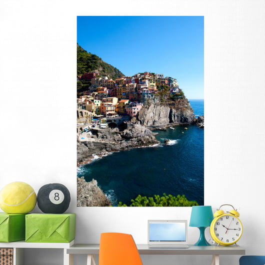 Manarola Cinque Terre Italy Wall Decal