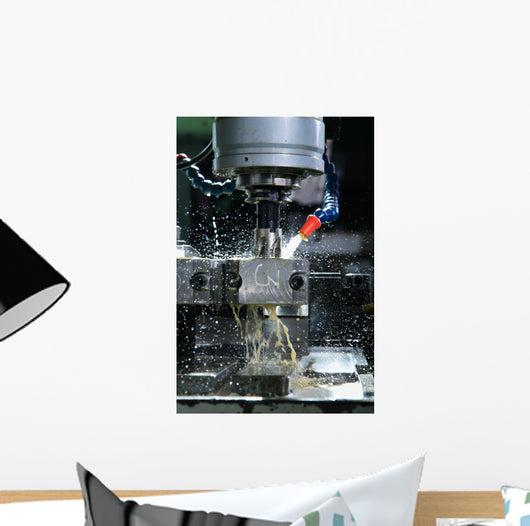 Operation Shaping Metal Piece Wall Decal