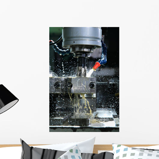 Operation Shaping Metal Piece Wall Decal
