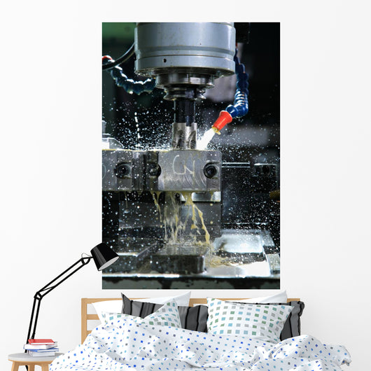 Operation Shaping Metal Piece Wall Decal