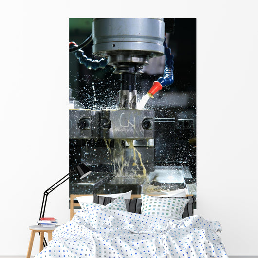 Operation Shaping Metal Piece Wall Decal