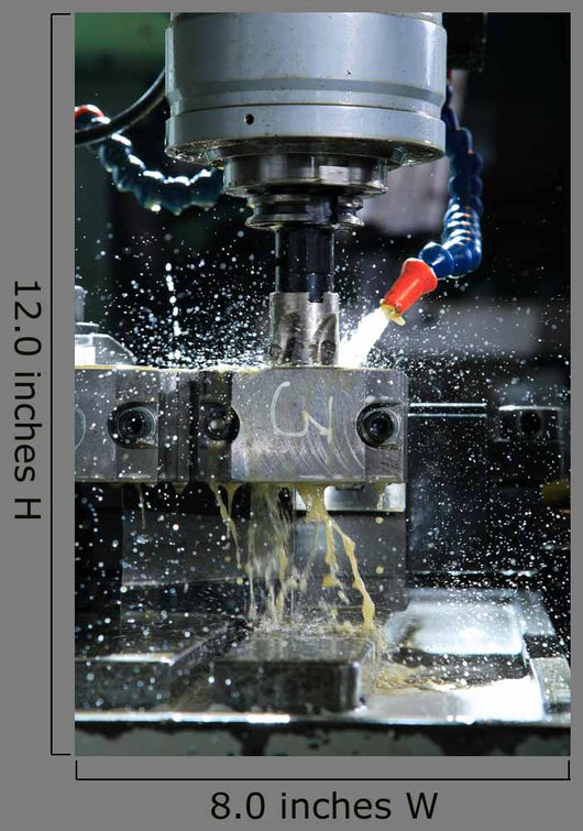 Operation Shaping Metal Piece Wall Decal