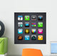 Square Modern App Icons Wall Decal