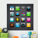 Square Modern App Icons Wall Decal