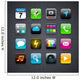 Square Modern App Icons Wall Decal