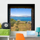 Croatian Islands Window Scene Wall Decal