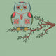 Owl Tree Wall Decal
