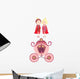 Princess Prince and Carriage Wall Decal