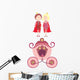 Princess Prince and Carriage Wall Decal
