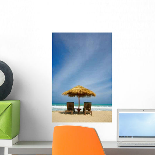 Beach Shelter Wall Decal