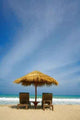 Beach Shelter Wall Decal