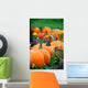Line of Pumpkins in a Patch Wall Decal
