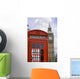 London Phone Booth Big Wall Decal
