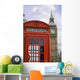 London Phone Booth Big Wall Decal