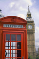 London Phone Booth Big Wall Decal