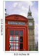 London Phone Booth Big Wall Decal