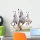 White Horses Dust Wall Decal