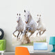 White Horses Dust Wall Decal