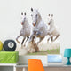 White Horses Dust Wall Decal