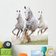White Horses Dust Wall Decal
