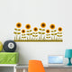 Sunflowers Border Wall Decal