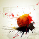 Vector Basketball Wall Decal