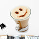 Latte with Smiley Face Wall Decal