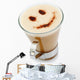 Latte with Smiley Face Wall Decal