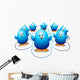 Chicks Birds Social Network Wall Decal