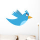 Angry Twitter Wall Decal
