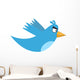 Angry Twitter Wall Decal