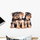Cute Little Yorkshire Terrier Wall Decal