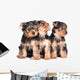 Cute Little Yorkshire Terrier Wall Decal