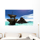 Pirate Ship Sea Front Wall Decal