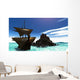 Pirate Ship Sea Front Wall Decal