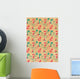Retro Hintergrund Wall Decal