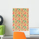 Retro Hintergrund Wall Decal