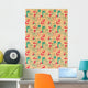 Retro Hintergrund Wall Decal