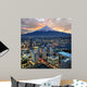Surreal Yokohama City Wall Decal