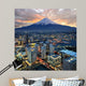 Surreal Yokohama City Wall Decal