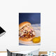 Pulled Pork Sandwich with Wall Decal