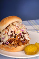 Pulled Pork Sandwich with Wall Decal