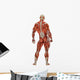 Muscle Man Back Side Wall Decal