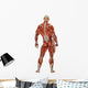 Muscle Man Back Side Wall Decal